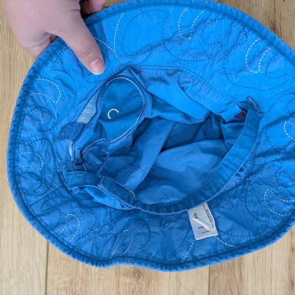 (3-5Y) Reversible Summer Crab Bucket Hat - Picture 3 of 5